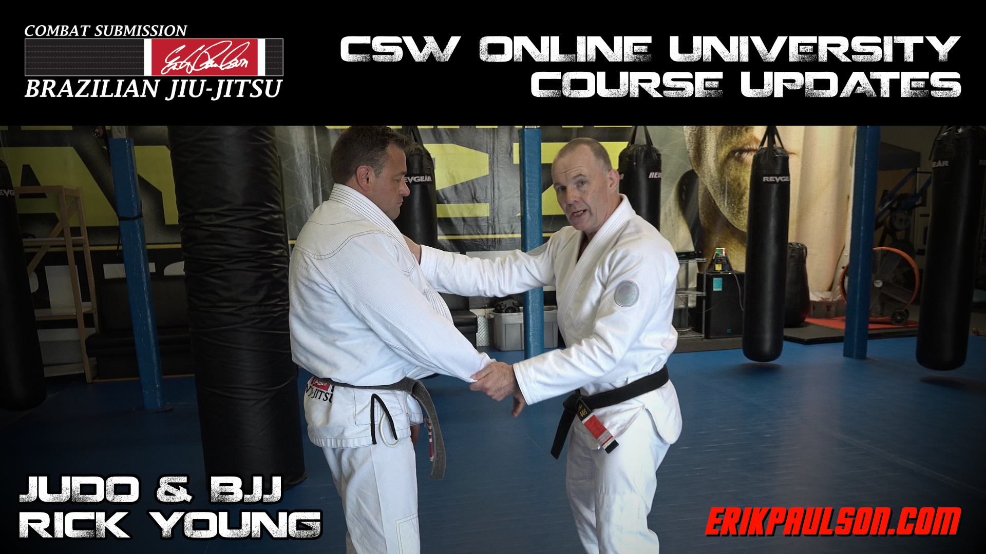 Csw Course Course Updates: Judo & BJJ – Rick Young – CSW ASSOCIATION